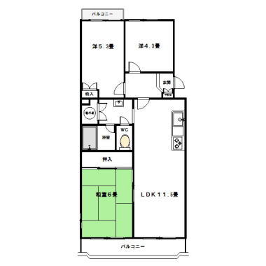 ﾕﾆﾊｲﾑ入間301